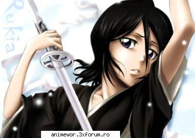 Rukia kuchiki - este foarte draguta dar cateodata chiar ma - ♣bleach♣