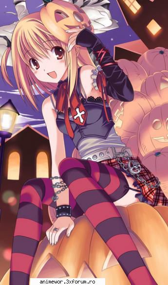 anime girl halloween - carmen12345 - Galerie Anime