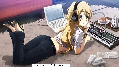 anime girl music - Hakusho - Galerie Anime